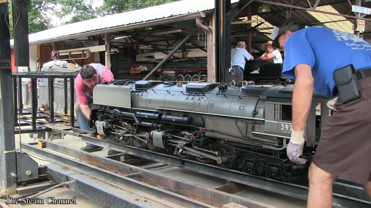 Buckeye Limited: UP Challenger & Steam Engine Load Up