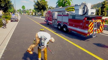 Lính Xe Cứu Hỏa Chữa Cháy Khẩn Cấp _ Firefighting  Simulator - The Squad ** Gameplay
