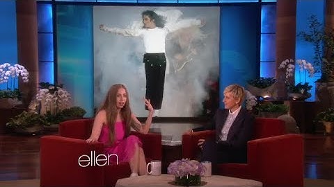 Lady Gaga Talks the Fashion of Michael Jackson on Ellen show
