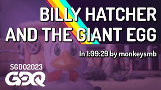 Billy Hatcher and the Giant Egg by monkeysmb in 1:09:29 - Summer Games Done Quick 2023