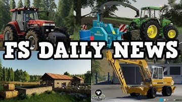NEW MAP, BLACKSHEEP MODDING AND NEW HOLLAND | FS DAILY NEWS | Farming Simulator 19