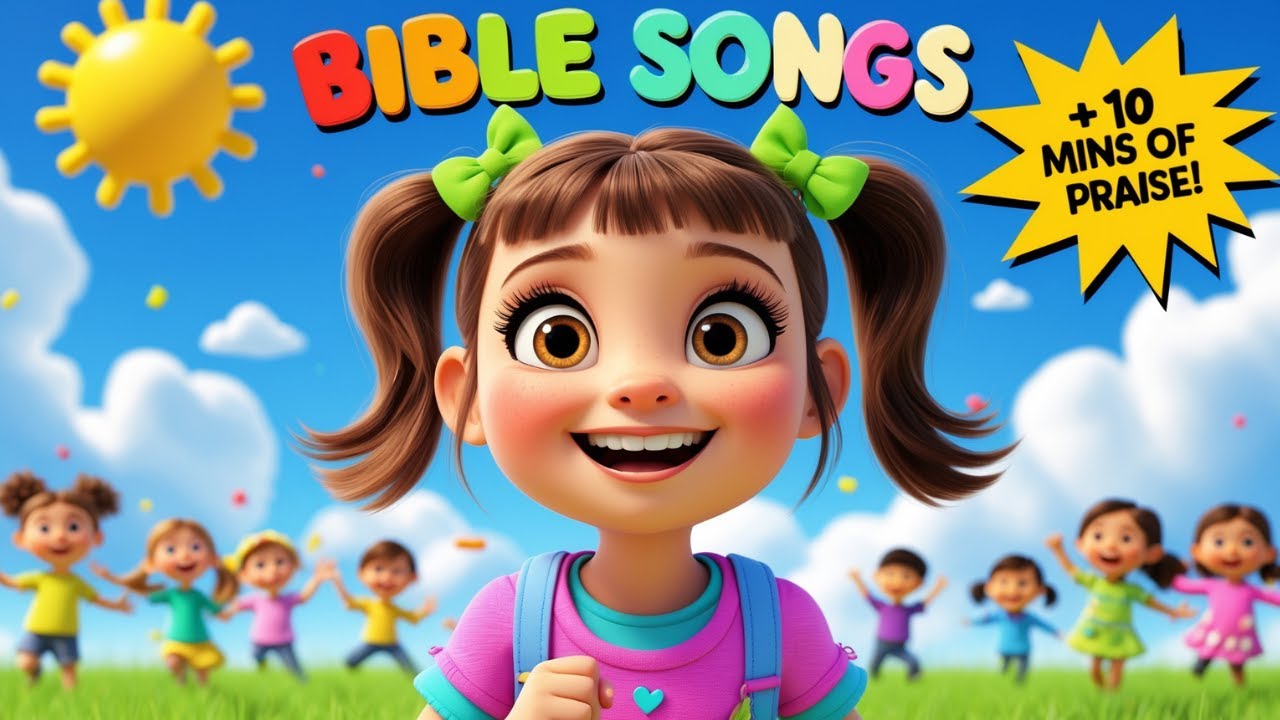 Animated Bible Song for Kids Compilation | Sing Along Songs - YouTube