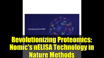 Revolutionizing Proteomics: Nomic