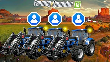 Fs 18 3 Multiplayer Forestry Gameplay ! Farming Simulator 18 Timelapse Gameplay | Fs18 #fs18