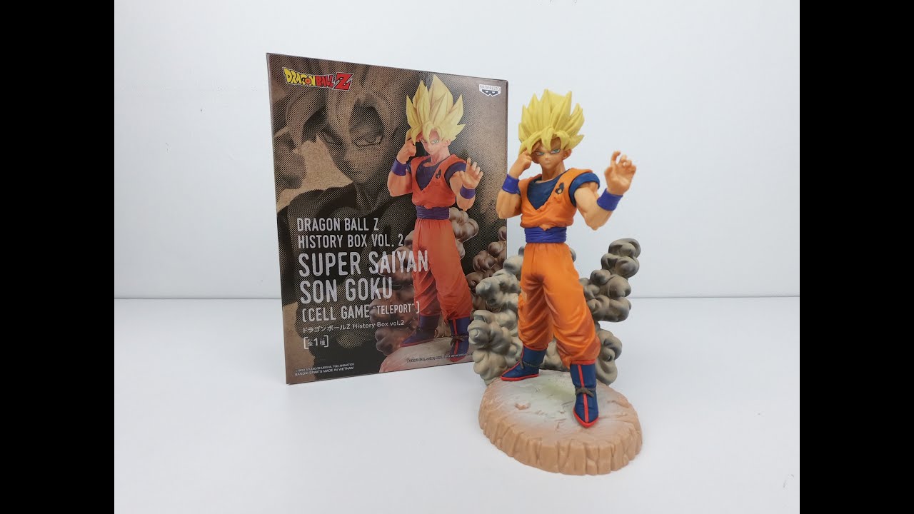 Dragon Ball Z Super Saiyan Goku Vol.3 History Box Statue