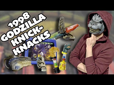 Godzilla '98 Knick-Knacks - MIB Play Time Ep 36