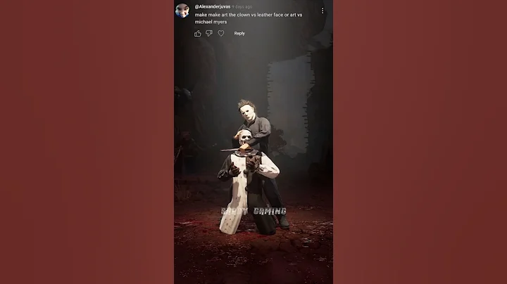 michael myers vs Art the clown💀 #shorts #mk1 #gaming