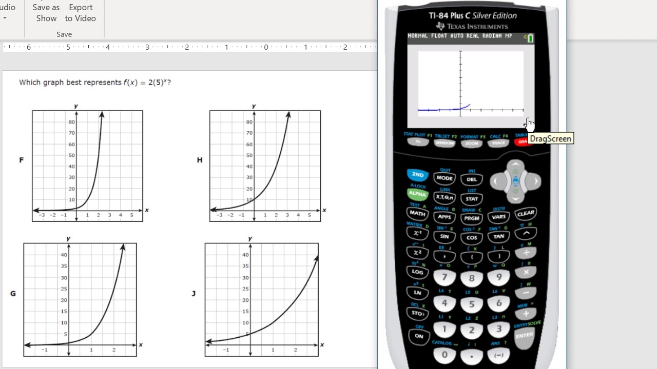Exponential Function in Calculator - YouTube