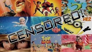 Censored Compilation!! (Lion King, Frozen, Tangled, and more!) - Unnecessary Censorship