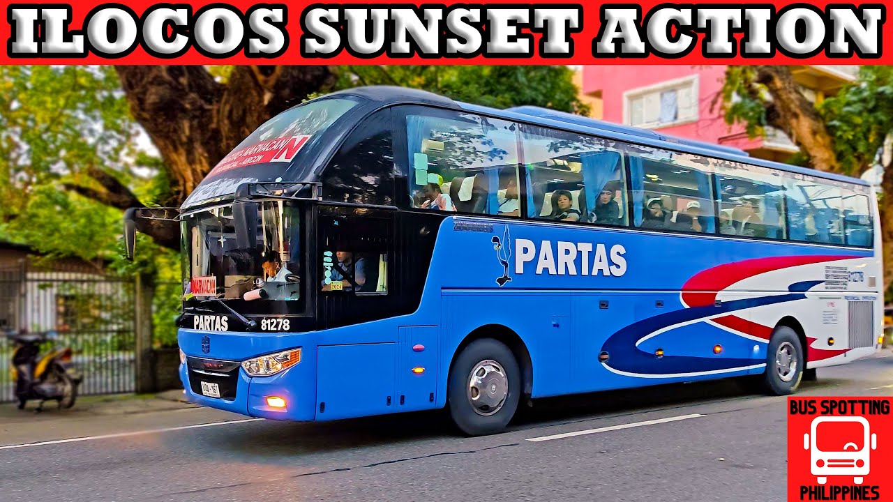 ILOCOS SUR SUNSET BUS ACTION | SHELL TAGUDIN