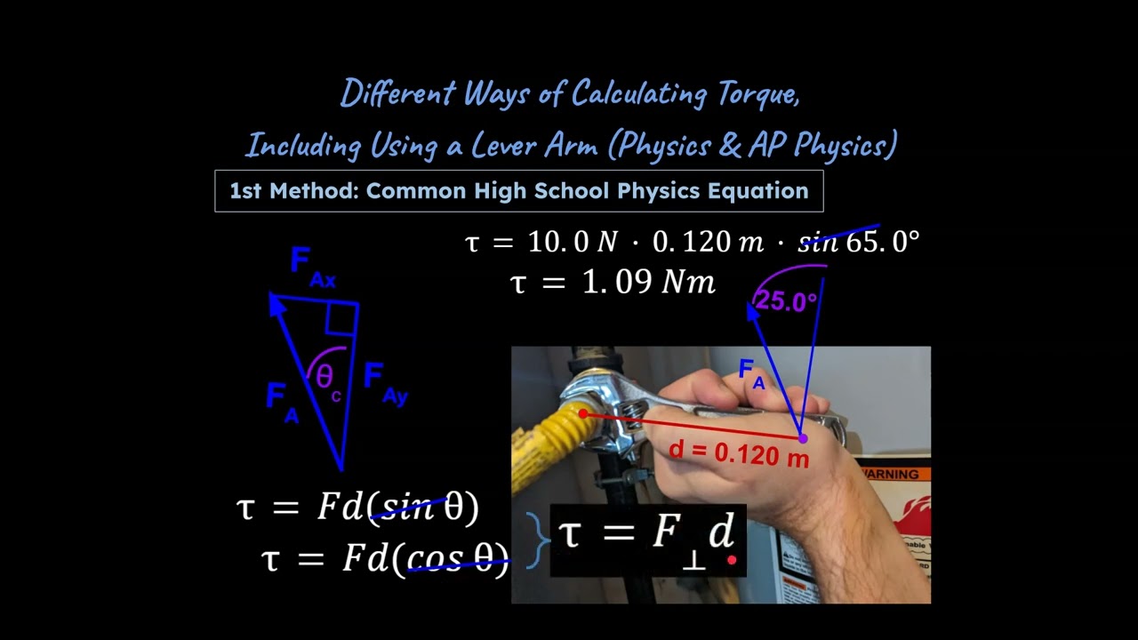 How To Calculate Torque In 3 Different Ways Including The Lever Arm How To Calculate Torque In 3 Different Ways Including The Lever Arm
