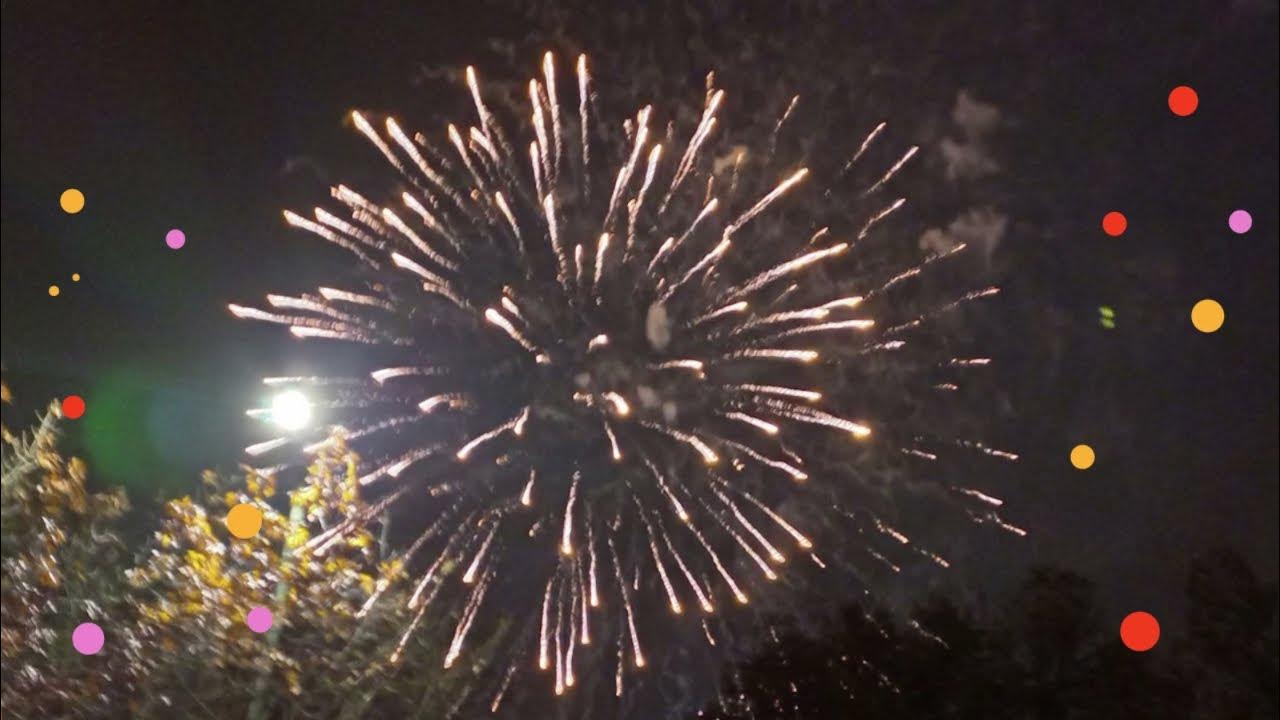 Danson park fireworks display on bonfire night 2021 YouTube