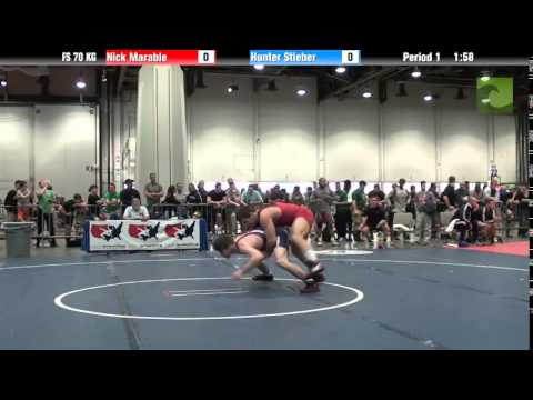 Mens FS FS 70 KG - Nick Marable vs. Hunter Stieber