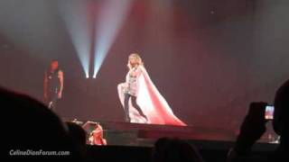 Celine Dion - New Mego&#39;s Flamenco &amp; Eyes On Me (Montreal, 8-15-2008) HD