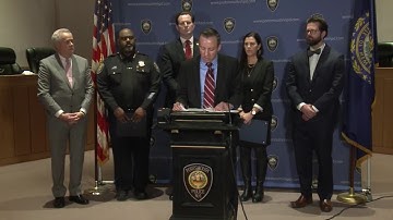 Raw video: AG announces Civil Rights Act violation charges against 2 men, alleged hate group