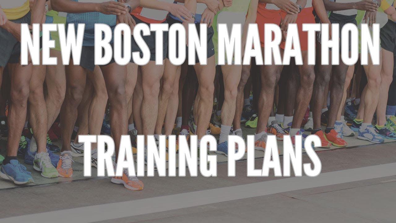 Boston Athletic Association Marathon Training Plan