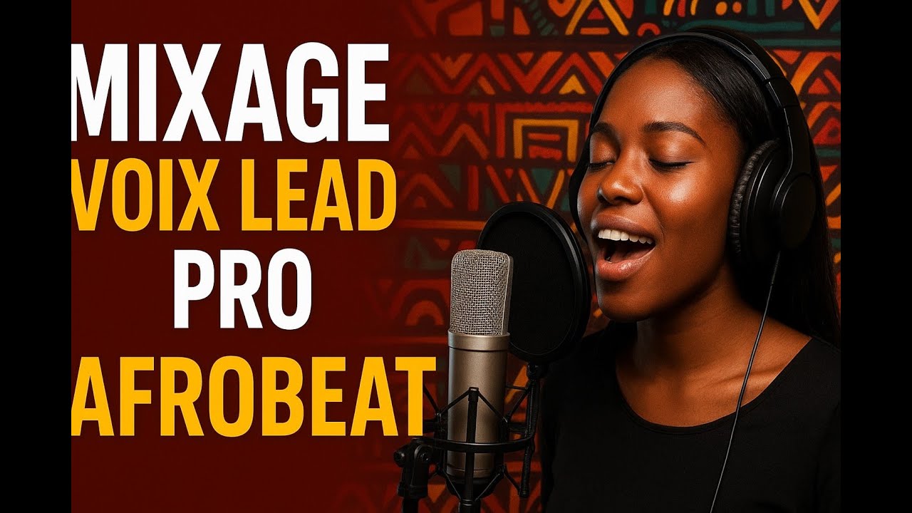 Mixage pro de voix  lead sur un afrobeat 2025
