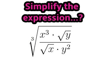 Can You Simplify This Expression...?