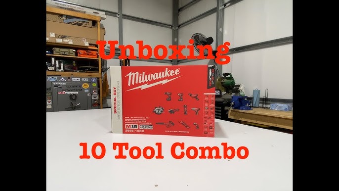 Milwaukee 2691-26 18V M18 Lithium-Ion Cordless 6-Tool Combo Kit 3.0 Ah