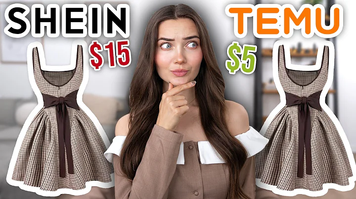 Are TEMU & SHEIN Selling The SAME Products!? LET'S FIND OUT!