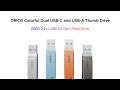 New Arrivals | ORICO EB05 2-IN-1 Connector USB Flash Drive