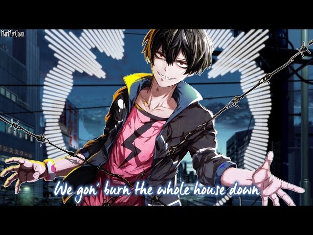 Nightcore - Burn The House Down || Lyrics class=