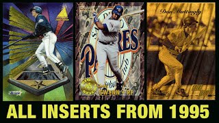 EVERY BASEBALL INSERT FROM 1995!