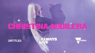 ANNOUNCING — Christina Aguilera - Live In Concert - Melbourne / Naarm 2023