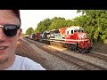 UP CLOSE!! NS Training First Responders Unit Safety Train | Railfan Rowan