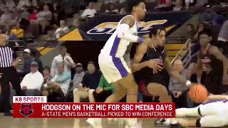Hodgson talks Arkansas State men's basketball at SBC Media Days
