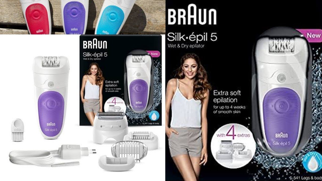 Braun Silk epil 5-541 Legs&body Tanıtımı - YouTube