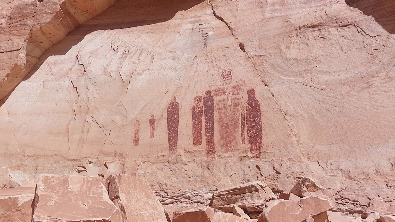 USA Trip 2023 9.den Horseshoe Canyon, Bluejohn Canyon (127 hodin