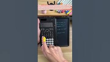 How to convert the decimal value to a sexagesimal value in newyes ny-82ms scientific calculator