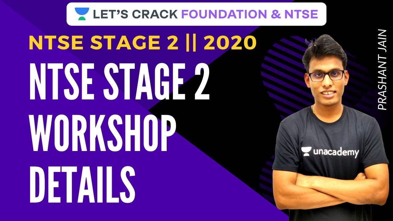 Introduction to NTSE 2 2020 | NTSE Stage 2 2020 Workshop Details | Prashant Jain