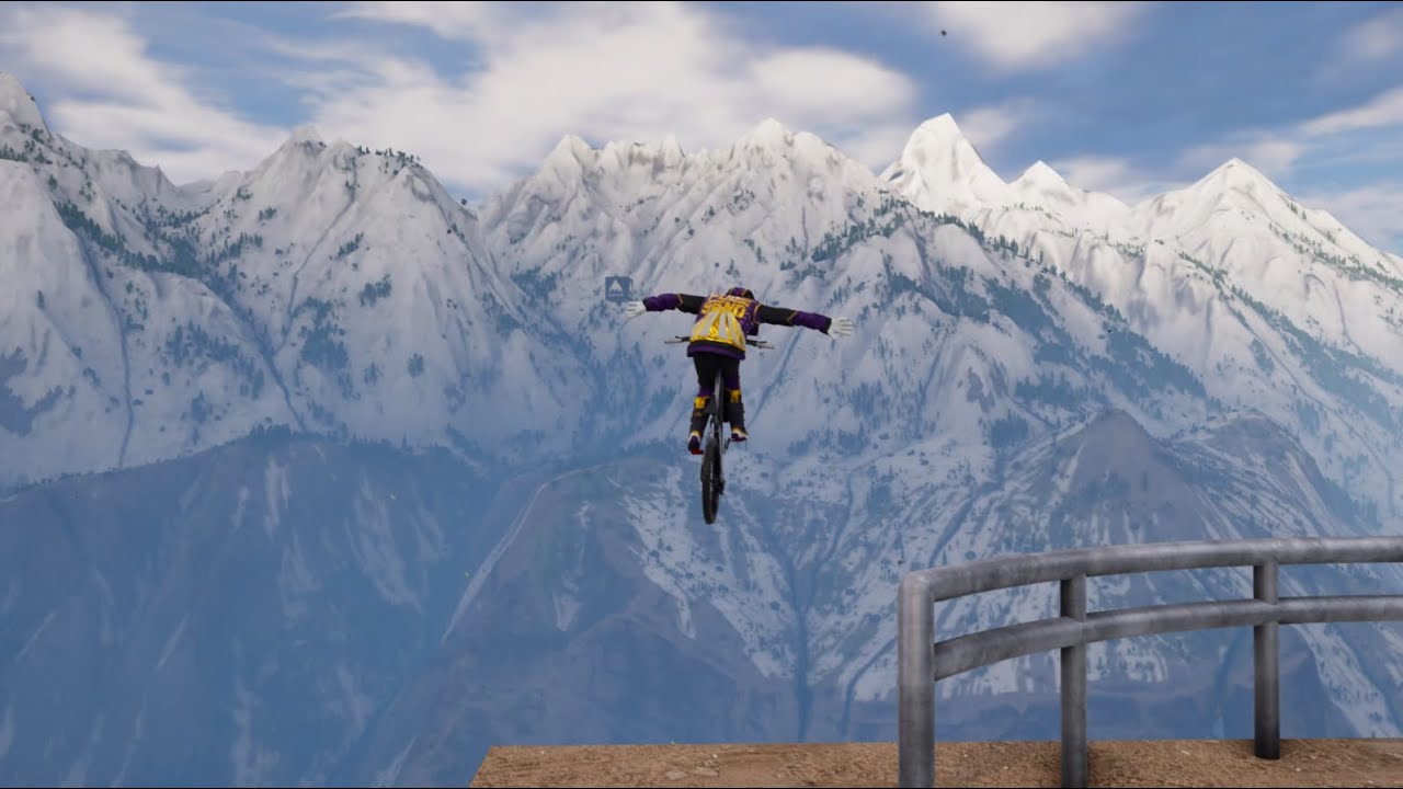 Riders republic snowboarding/skiing gameplay