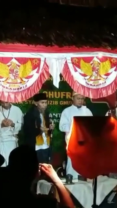 sholawat ghizib ghufroni bersama Abah Abuya mama Ghufron & h. Abi hafis Gunawan