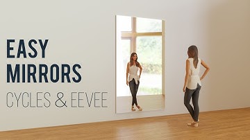 Easy Mirror in Blender Eevee