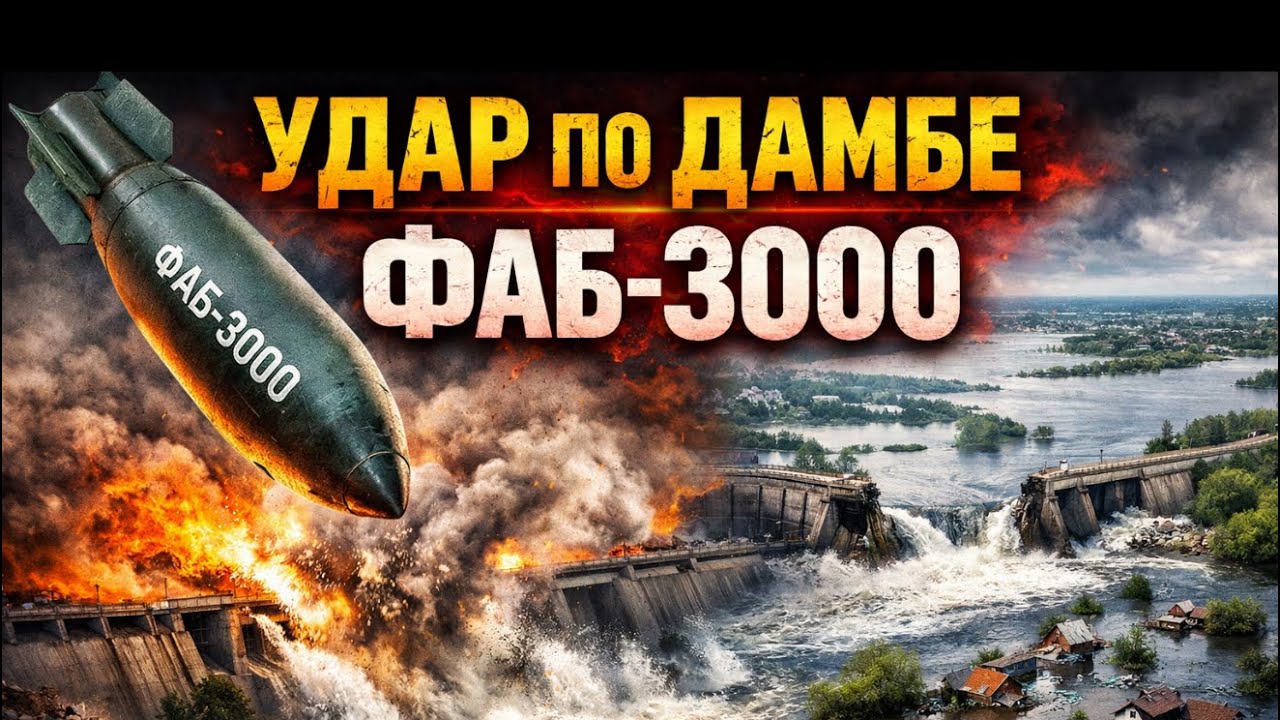 ⚡ Удар по дамбе в районе Константиновки — возможна катастрофа