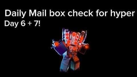 Daily Mailbox Check Until Hyper UTS!
