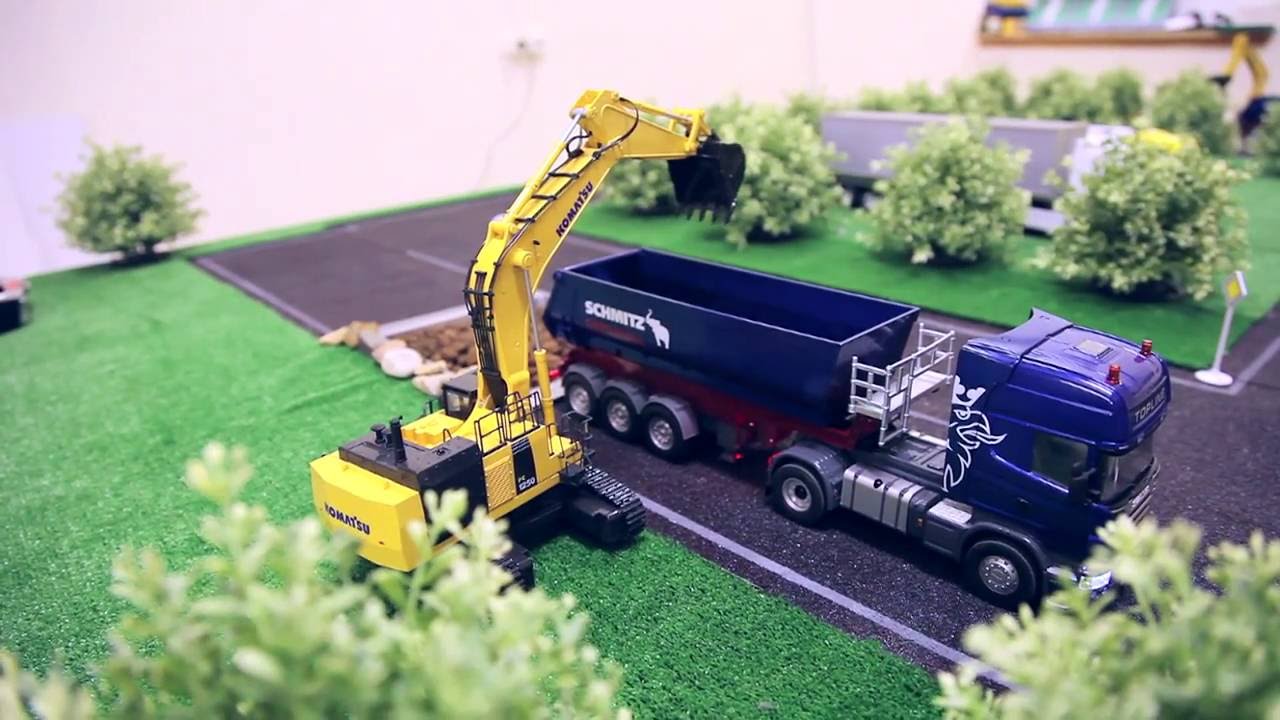 Грузовик на радиоуправлении volvo