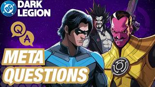 Answering some popular strategy questions from the Community! | DC: Dark Legion