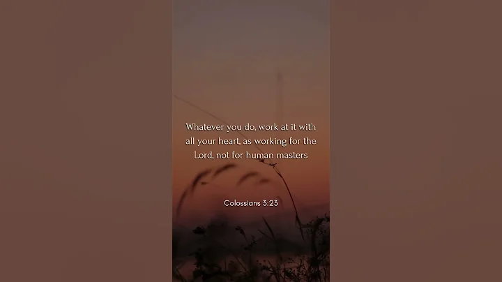 Colossians 3:23 #BibleVerses #DailyInspiration #GodsWord #ChristianMotivation #VerseOfTheDay #Bible