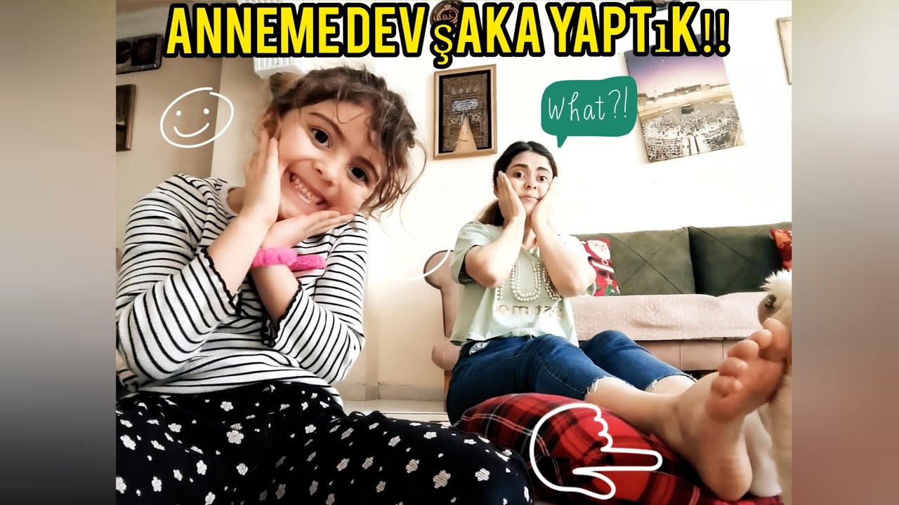 Anneme dev Kışkırtma şakası yaptık ‼️GIDIKLAMA ‼️