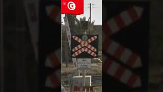 cruce de ferrocarril tunez