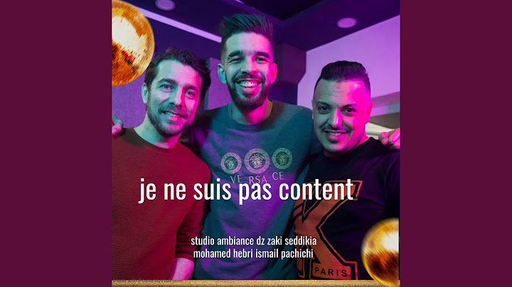 Je ne suis pas content
