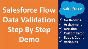 Salesforce Flow Data Validation Tutorial (2025) - Custom Errors | Cloud Developer