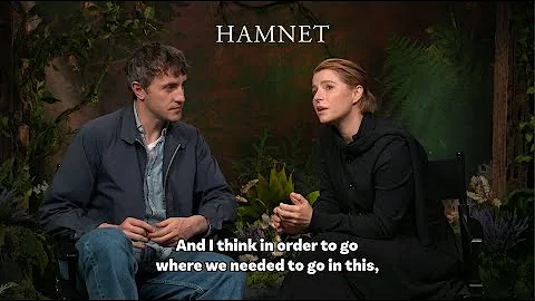HAMNET Interview with Jessie Buckley, Paul Mescal & Director Chloé Zhao
