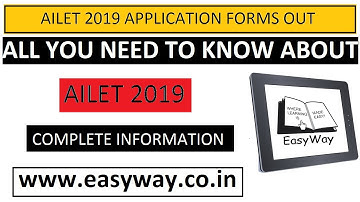 All you need to know about #AILET exam: #AILET2019 exam #application forms OUT: Know all the details