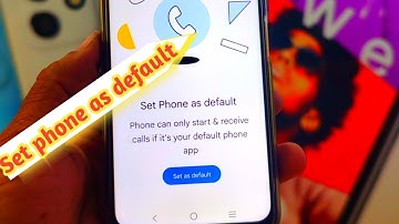 set phone as default ko kaise thik kare , dialer app settings ko kaise set kare