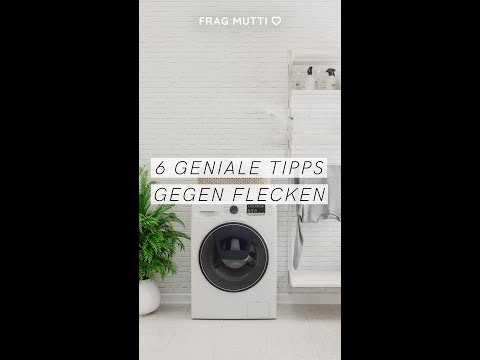 6 geniale Tipps gegen Flecken 👚 🧺
